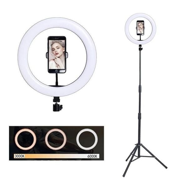 Đèn livestream 26cm chiếu sáng chất lượng cao