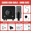 Bộ livestream Icon Usolo - Micro thu âm Takstar SM-8B Gen 2