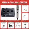Combo Thu Âm Soundcard M-Audio M-TRACK SOLO và Micro CQA 3318