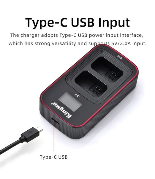 Bộ pin sạc KingMa NP-FW50 cho máy ảnh Sony