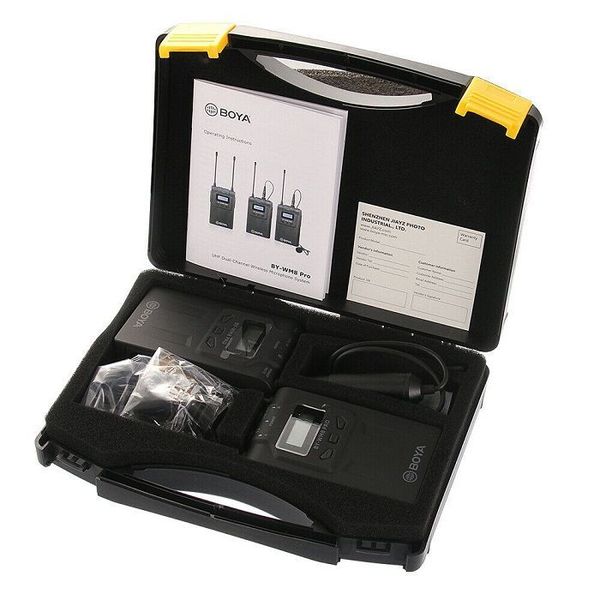 Micro thu âm Boya BY-WM8 PRO K1 - Micro cài áo không dây