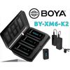 Microphone BOYA BY-XM6 K2 - Micro cài áo không dây