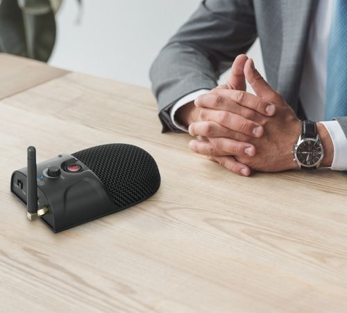 Micro hội nghị trực tuyến Boya BY-BMW700 - Micro không dây