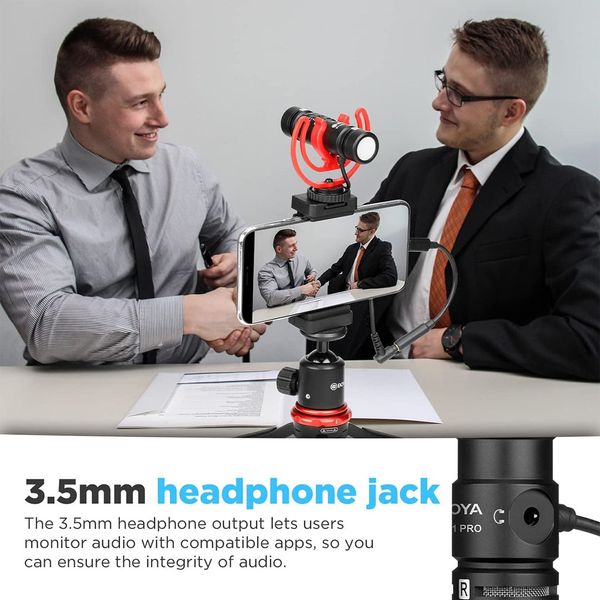 Micro thu âm BOYA BY-MM1 PRO - Micro quay phim livestream