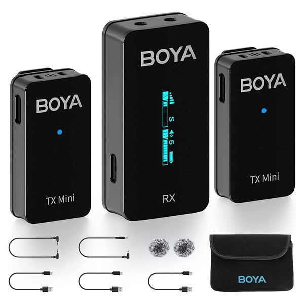 Microphone BOYA BY-XM6 S2 - Micro cài áo không dây