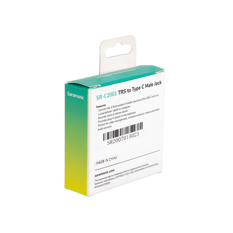 Cáp Chuyển Đổi Saramonic SR-C2001 3.5mm TRS To USB-C
