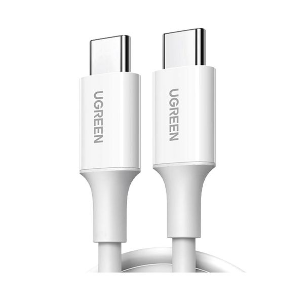 Ugreen 60520 2M màu trắng Dây USB Type-C sang USB Type-C US264 20060520