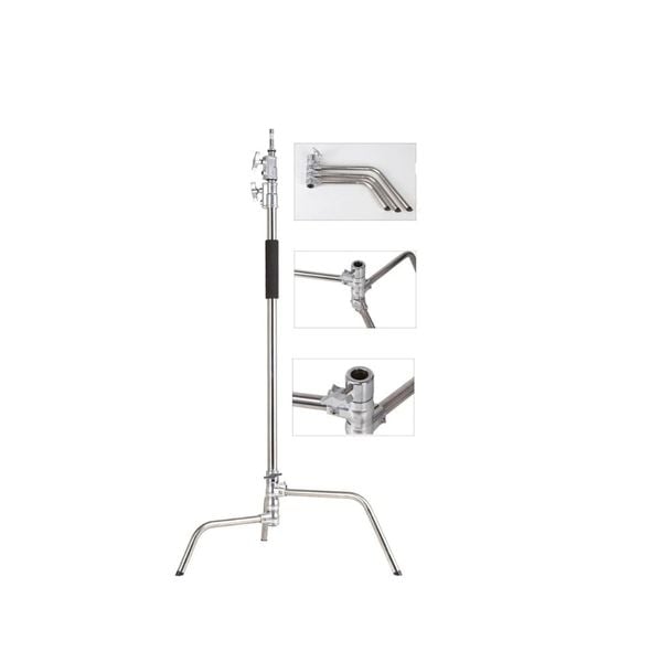 Chân c-stand boom ck1 lùn pro inox 20inch
