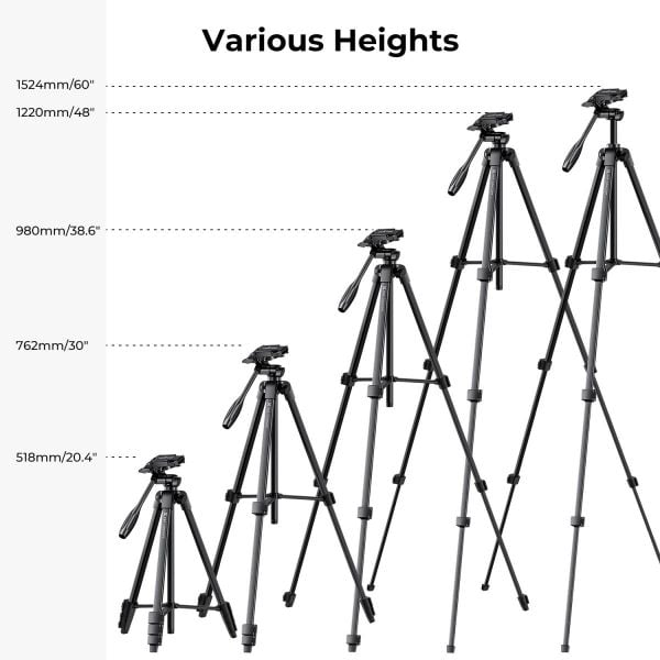 Chân máy ảnh Tripod KF KF09.125 quay phim, chụp ảnh