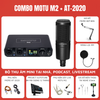 Combo Thu Âm Soundcard Motu M2 Micro AT2020