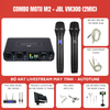 Combo Thu Âm Soundcard Motu M2 Micro cầm tay JBL VM300 2 mic