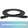 Cáp Micro Canon - HOSA PRO MICROPHONE CABLE REAN XLR3F TO XLR3M (3M)