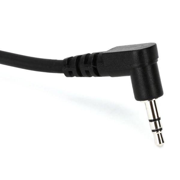 Dây HOSA STEREO INTERCONNECT 3.5mm trs to right angle 3.5mm trs