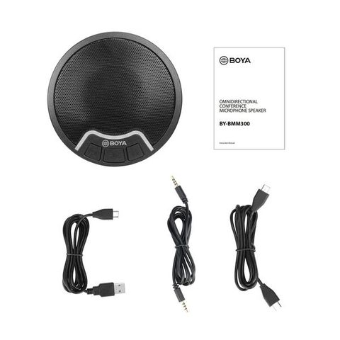 Micro hội nghị trực tuyến Boya BY-BMM300 - Micro có dây để bàn