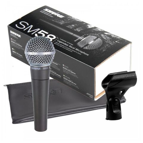 Micro có dây cầm tay Shure SM58S Cardiod Dynamic
