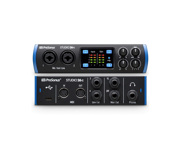 Sound card Presonus Studio 26C - Sound card thu âm