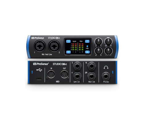 Sound card Presonus Studio 26C - Sound card thu âm