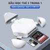 Đầu đọc thẻ tam giác 3 trong 1