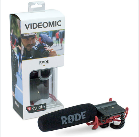 Micro Rode VRM ( VideoMic Rycote ) Gắn Máy Ảnh, Máy Quay