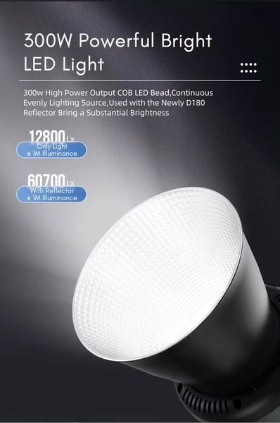 Đèn Led Tolifo KW-300B Pro 2700-6500K