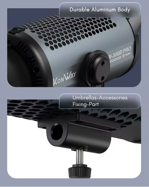 Đèn Led Tolifo KW-300B Pro 2700-6500K