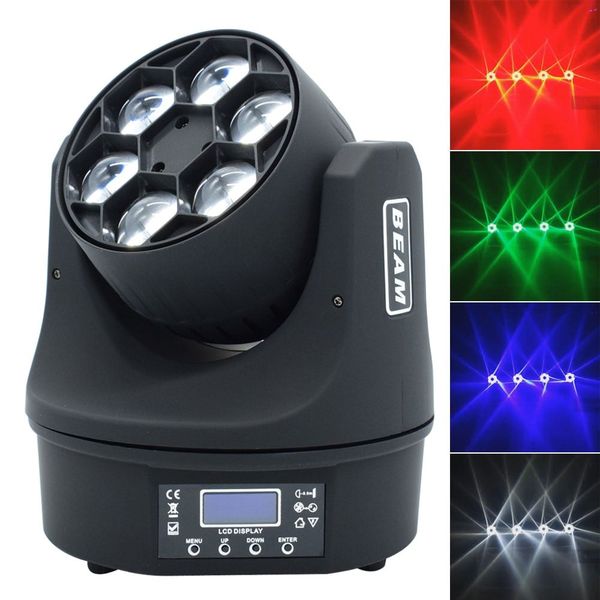 Đèn LED Moving Head Bee Eye 6 mắt 6x12W-RGBW