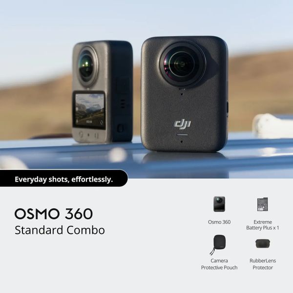 Camera DJI Osmo 360 Adventure Combo - máy quay DJI