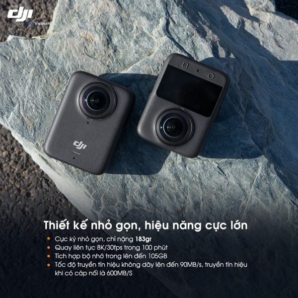 Camera DJI Osmo 360 (Standard Combo) Chính Hãng - máy quay DJI