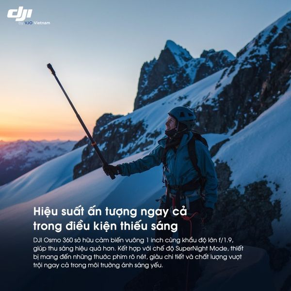 Camera DJI Osmo 360 Adventure Combo - máy quay DJI