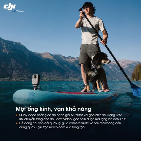 Camera DJI Osmo 360 Adventure Combo - máy quay DJI