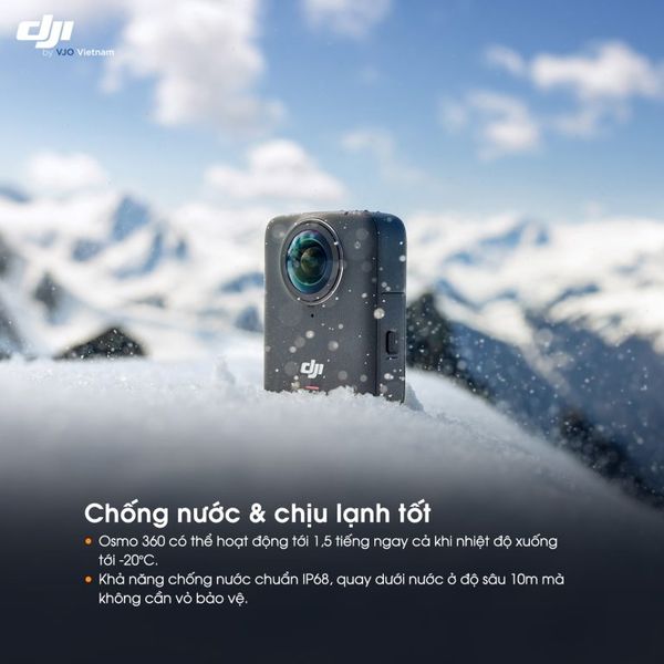 Camera DJI Osmo 360 (Standard Combo) Chính Hãng - máy quay DJI