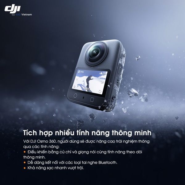 Camera DJI Osmo 360 Adventure Combo - máy quay DJI