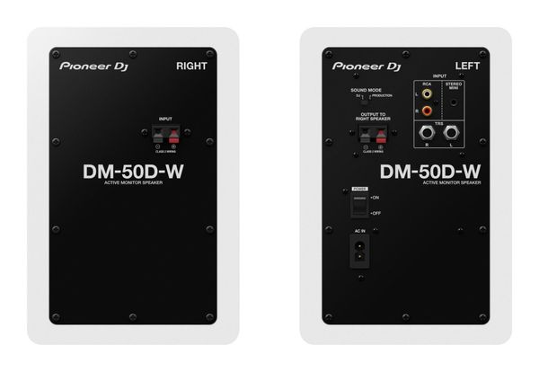 Loa Kiểm Âm Pioneer DJ DM-50D-W Màu Trắng (Cặp)
