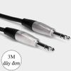 Cáp Hosa Pro 6.5mm ra 6.5mm - Stereo Interconnect Dual (3m dây đơn)