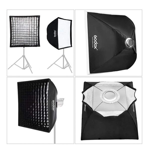 Softbox Tổ Ong Grid Godox 60x60cm Bowen mount FW6060