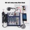 Mixer livestream karaoke F4 USB, Mixer livestream có hiệu ứng