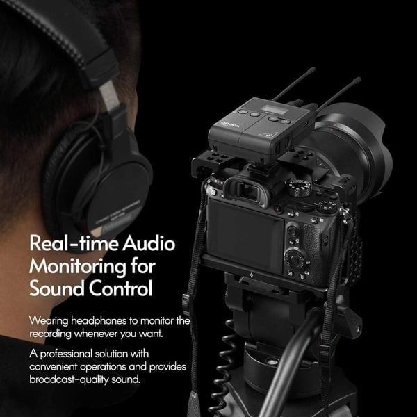 Microphone không dây Godox WMicS1 Kit 2