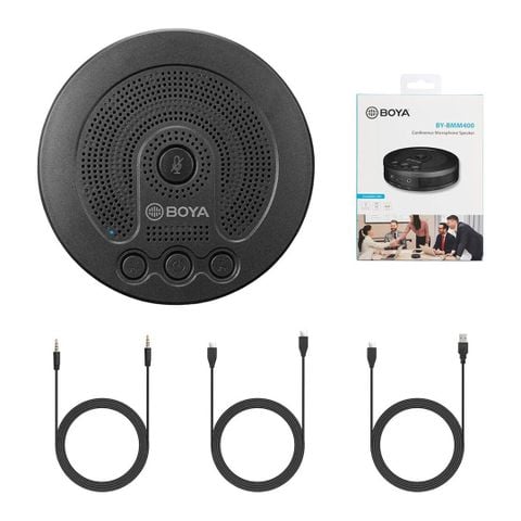 Micro hội nghị trực tuyến Boya BY-BMM400 - Micro có dây để bàn