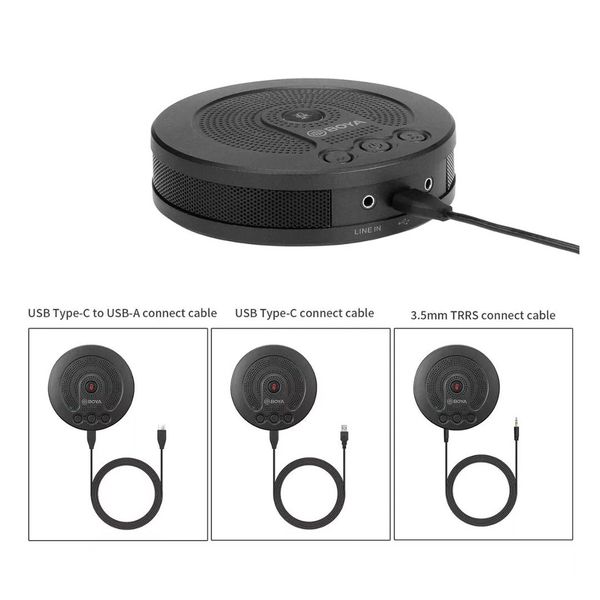 Micro hội nghị trực tuyến Boya BY-BMM400 - Micro có dây để bàn