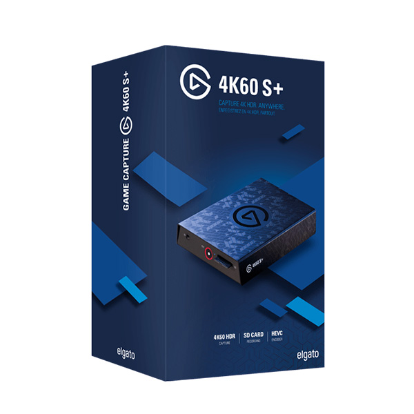 Thiết Bị Stream Elgato 4K60 S+ / 2160p60 - HDR10 - Encoding HEVC/H.265 HDR