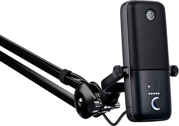 Microphone Elgato Wave 3/ Black, Micro thu âm USB