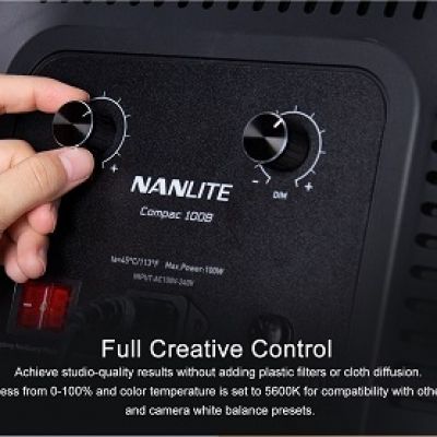 Đèn Nanlite Compac 100B - Đèn Led Studio