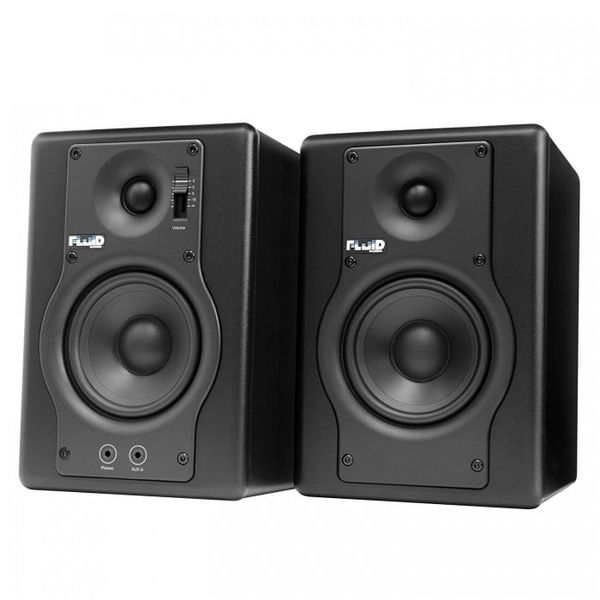 Loa kiểm âm Fluid Audio F4 Active Studio Monitors (Pair)-Black