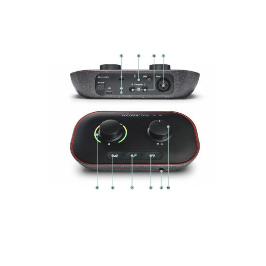 Focusrite Vocaster One Studio - Sound card thu âm