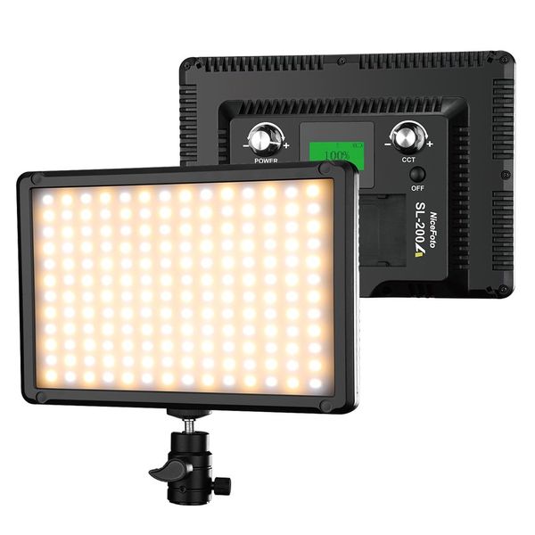 Đèn Led NiceFoto SL-200A - Đèn livestream quay phim
