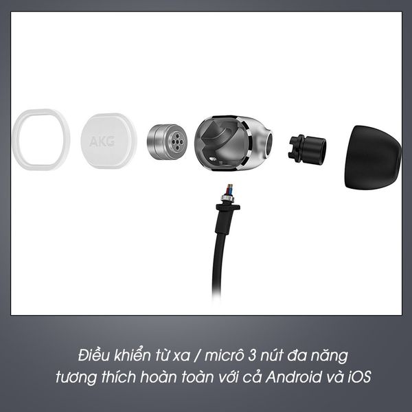 Tai nghe nhét tai AKG N20U, tai nghe thể thao nhét tai AKG