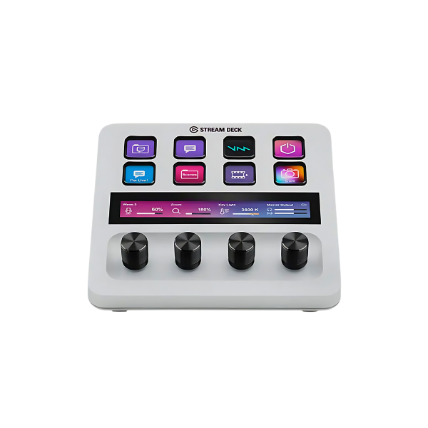 Thiết bị Stream Elgato Stream Deck + (Màu Trắng) - Bàn Phím StreamDesk