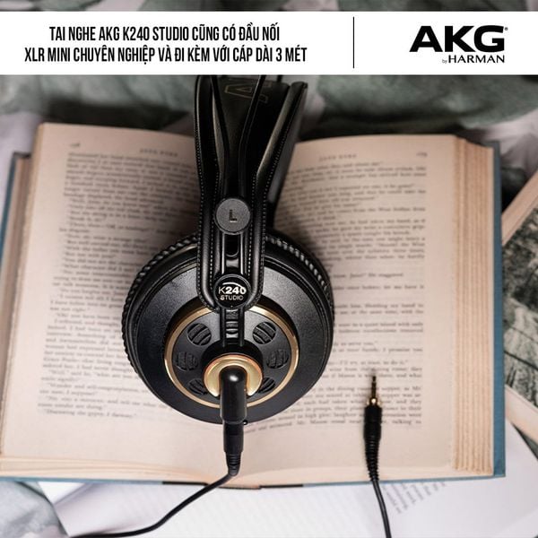 Tai nghe kiểm âm AKG K240, Headphone Studio