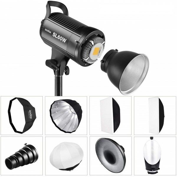 Đèn led studio Godox SL60W – Daylight LED Video Light
