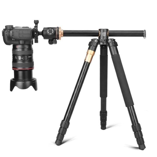 Chân máy ảnh Tripod Beike Q999H bản trục đứng vuông góc